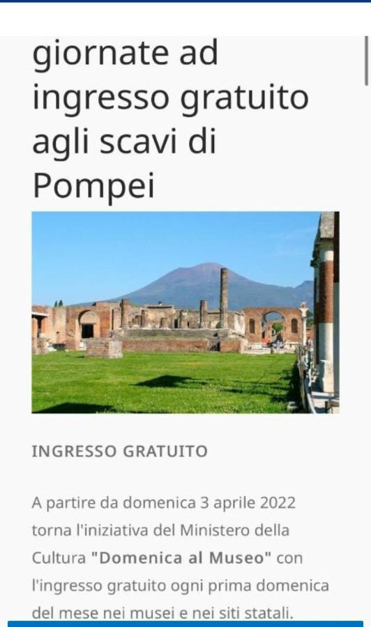 Giga'S House Pompei Vila Exterior foto